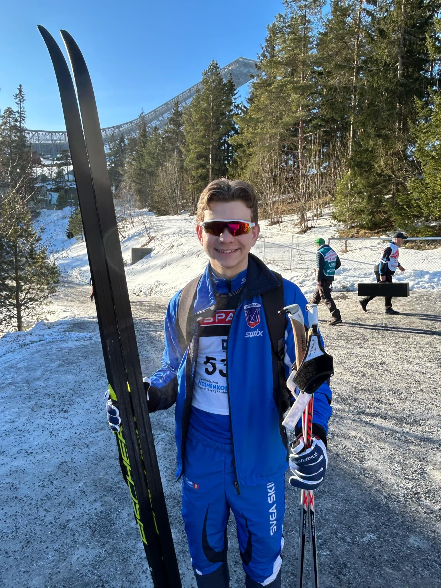 Hovedlandsrennet 2025: Aksel representerte Svea